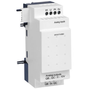 módulo de extensión de E/S analógica - 4 E S - 24 V CC - para Zelio Logic